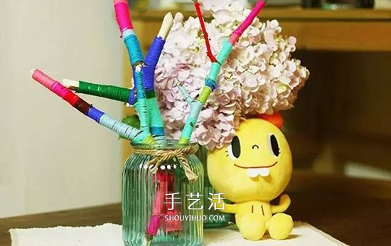 色彩大爆炸!用毛线编织物打扮我们的生活~(图18) 色彩大爆炸!用毛线编织物打扮我们的生活~(图18)