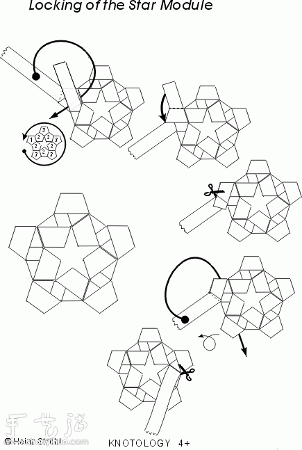 圆球折纸图解教程(图4) 圆球折纸图解教程(图4)