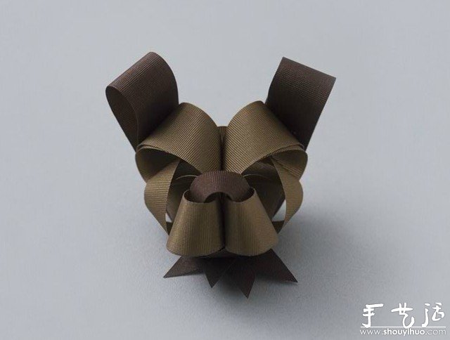 绸带制作的各种有趣动物(图5)