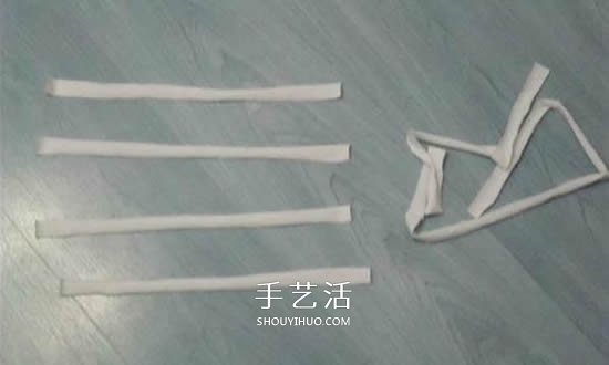 旧衣改造:男款T恤改造儿童坎肩背心套装(图8) 旧衣改造:男款T恤改造儿童坎肩背心套装(图8)