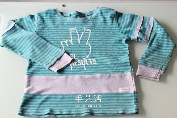 宝宝旧T恤的改造方法 让衣服赶上孩子的成长 - 诺云双维造物网