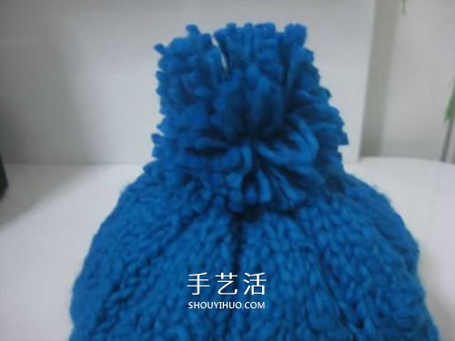带辫子毛线帽子的编法 可爱俏皮帽子编织图解(图5) 带辫子毛线帽子的编法 可爱俏皮帽子编织图解(图5)