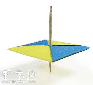 纸陀螺的DIY方法 - 诺云双维造物网