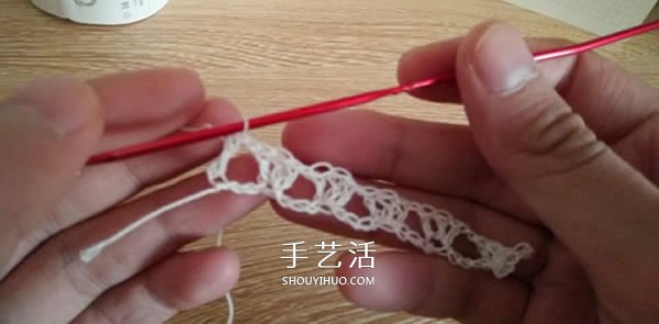 复古文艺范儿!时尚女式围巾的钩织编织图解(图5) 复古文艺范儿!时尚女式围巾的钩织编织图解(图5)