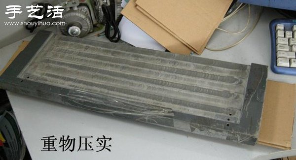 硬纸板废物利用DIY精致收纳柜(图5) 硬纸板废物利用DIY精致收纳柜(图5)