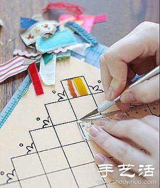 零碎布料+纽扣创意DIY装饰画(图3) 零碎布料+纽扣创意DIY装饰画(图3)