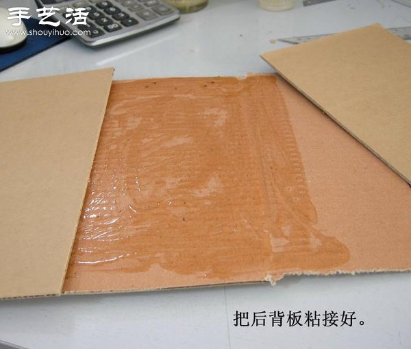 硬纸板废物利用DIY精致收纳柜(图15) 硬纸板废物利用DIY精致收纳柜(图15)