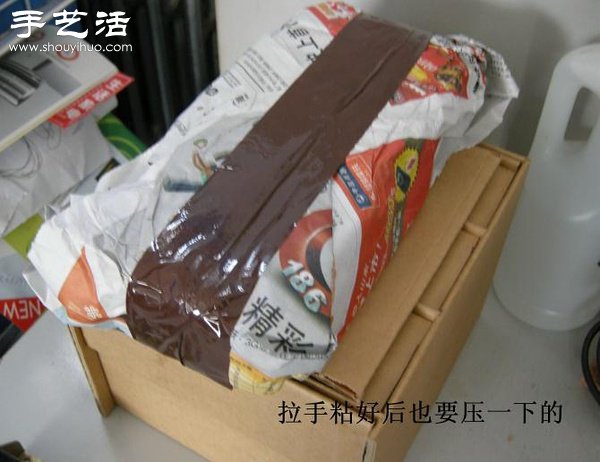 硬纸板废物利用DIY精致收纳柜(图37) 硬纸板废物利用DIY精致收纳柜(图37)