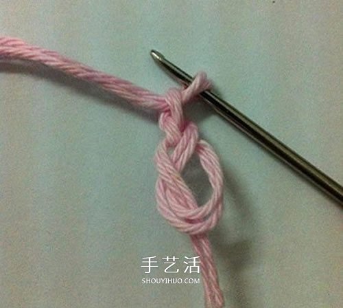 毛线编织莲花胸针的方法 钩针荷花胸花的编法(图7) 毛线编织莲花胸针的方法 钩针荷花胸花的编法(图7)