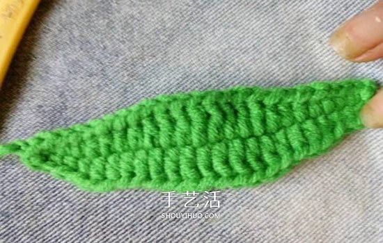 夏天最好玩的挂饰 钩针编织毛线西瓜的方法(图7)