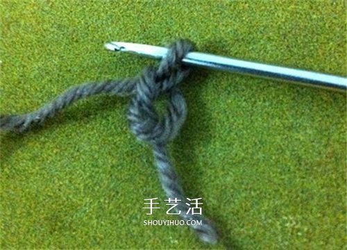 毛线猴头的编织方法 手工钩针编织猴子头图解(图8) 毛线猴头的编织方法 手工钩针编织猴子头图解(图8)