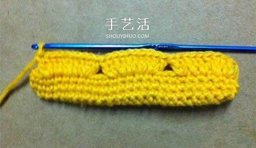 镂空毛线收纳包怎么编织 钩针包包的编法图解(图6) 镂空毛线收纳包怎么编织 钩针包包的编法图解(图6)