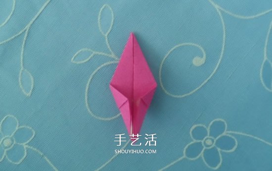 儿童折纸桃子的教程 简单小桃子怎么折图解(图5) 儿童折纸桃子的教程 简单小桃子怎么折图解(图5)
