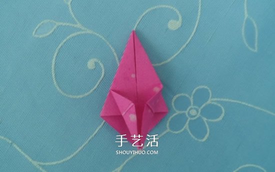 儿童折纸桃子的教程 简单小桃子怎么折图解(图4) 儿童折纸桃子的教程 简单小桃子怎么折图解(图4)