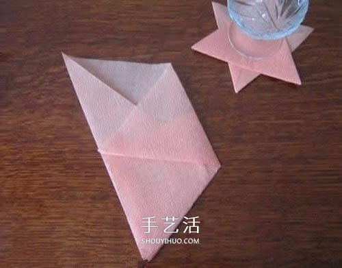 手工六角星杯垫的折法 简单星星杯垫怎么折(图4) 手工六角星杯垫的折法 简单星星杯垫怎么折(图4)