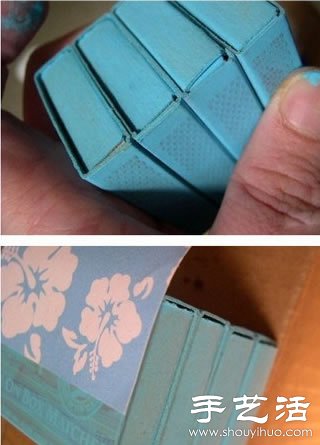 火柴盒废物利用手工制作首饰盒(图3) 火柴盒废物利用手工制作首饰盒(图3)