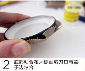 罐头盖子废物利用DIY针插的方法(图2) 罐头盖子废物利用DIY针插的方法(图2)