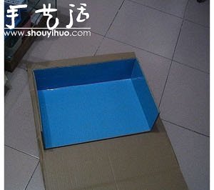硬纸板DIY手工制作鞋柜的教程(图4)