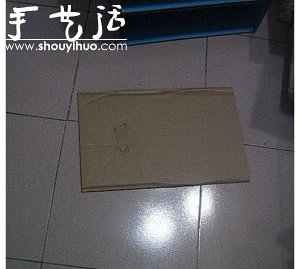 硬纸板DIY手工制作鞋柜的教程(图5)