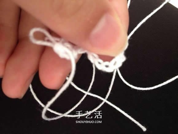毛线收纳篮怎么编织 钩针编织圆形收纳筐图解(图5) 毛线收纳篮怎么编织 钩针编织圆形收纳筐图解(图5)