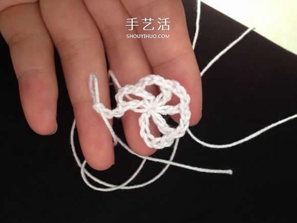 毛线收纳篮怎么编织 钩针编织圆形收纳筐图解(图6) 毛线收纳篮怎么编织 钩针编织圆形收纳筐图解(图6)