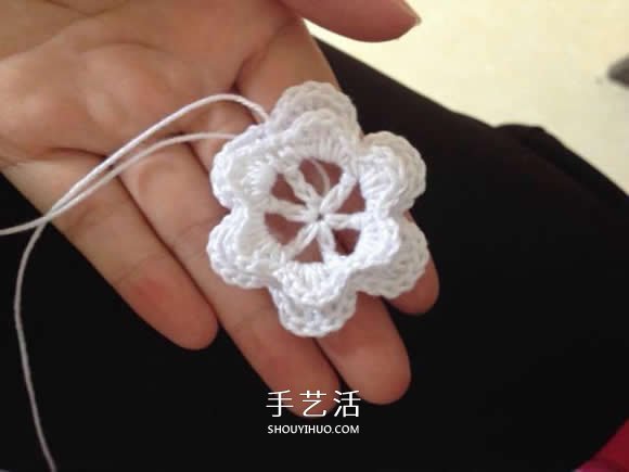 毛线收纳篮怎么编织 钩针编织圆形收纳筐图解(图10) 毛线收纳篮怎么编织 钩针编织圆形收纳筐图解(图10)