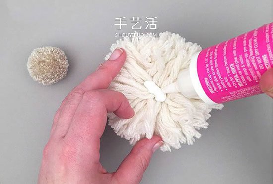 毛线球创意DIY 手工做一只超萌带披风的狗狗(图5)