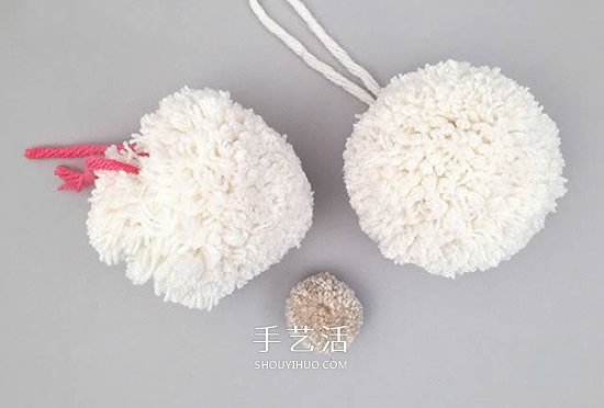 毛线球创意DIY 手工做一只超萌带披风的狗狗(图4)