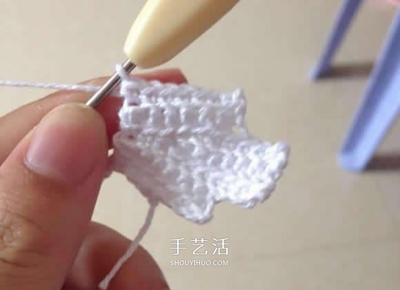 毛线收纳篮怎么编织 钩针编织圆形收纳筐图解(图22) 毛线收纳篮怎么编织 钩针编织圆形收纳筐图解(图22)