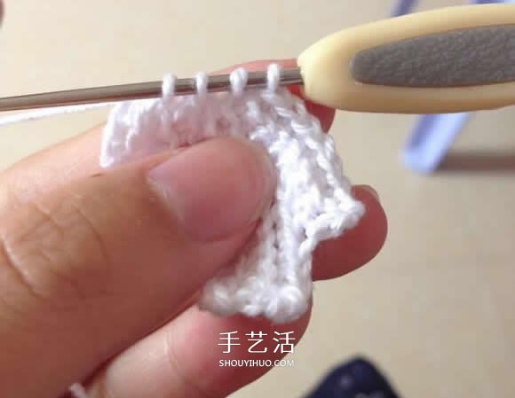 毛线收纳篮怎么编织 钩针编织圆形收纳筐图解(图23) 毛线收纳篮怎么编织 钩针编织圆形收纳筐图解(图23)