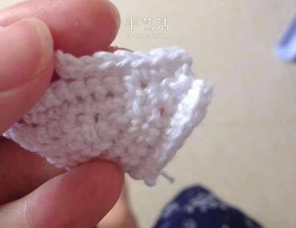 毛线收纳篮怎么编织 钩针编织圆形收纳筐图解(图24) 毛线收纳篮怎么编织 钩针编织圆形收纳筐图解(图24)