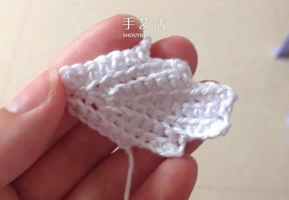 毛线收纳篮怎么编织 钩针编织圆形收纳筐图解(图25) 毛线收纳篮怎么编织 钩针编织圆形收纳筐图解(图25)