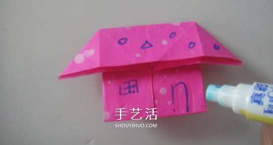 幼儿园学折小房子教程 最简单小房子折法图解 - 诺云双维造物网