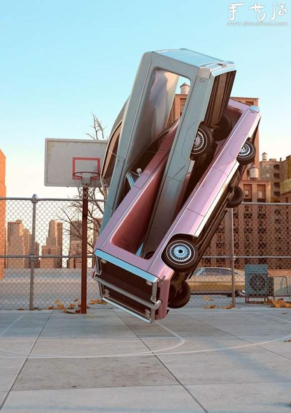 充满幻想色彩的扣环汽车(图2)