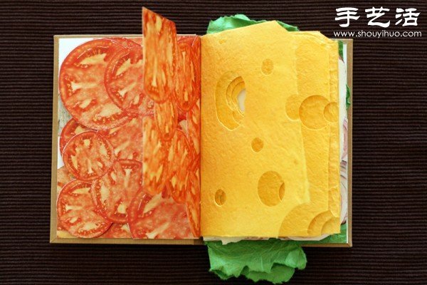美味三明治书本 让你食欲大开神器(图2) 美味三明治书本 让你食欲大开神器(图2)