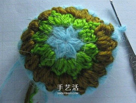 钩针编织小乌龟的方法 手工乌龟玩偶的编法(图5) 钩针编织小乌龟的方法 手工乌龟玩偶的编法(图5)