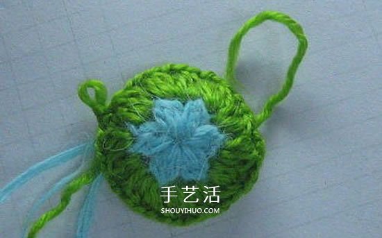 钩针编织小乌龟的方法 手工乌龟玩偶的编法(图3) 钩针编织小乌龟的方法 手工乌龟玩偶的编法(图3)