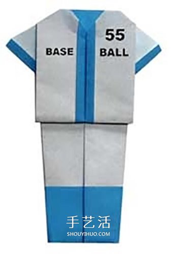 简单棒球服的折法图解 儿童折纸棒球服的方法(图1) 简单棒球服的折法图解 儿童折纸棒球服的方法(图1)