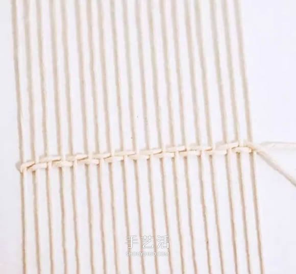 超简单杯垫的编织方法 小清新方形杯垫怎么编(图5) 超简单杯垫的编织方法 小清新方形杯垫怎么编(图5)
