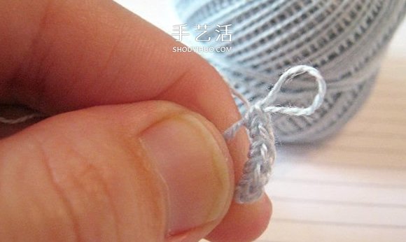 年年有余幸福年!钩针编织可爱小鱼的步骤图(图3) 年年有余幸福年!钩针编织可爱小鱼的步骤图(图3)