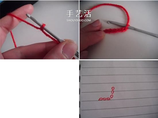 斜纹图案坐垫的编织方法 对角线钩针编织垫子(图2)