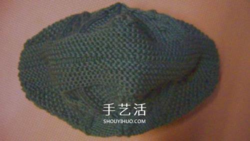 手工毛线编织单肩挎包的方法图解教程(图12) 手工毛线编织单肩挎包的方法图解教程(图12)