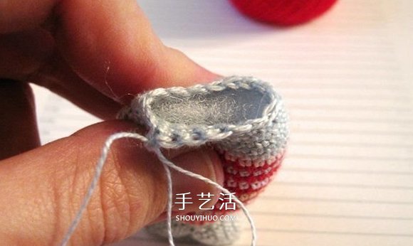 年年有余幸福年!钩针编织可爱小鱼的步骤图(图13) 年年有余幸福年!钩针编织可爱小鱼的步骤图(图13)