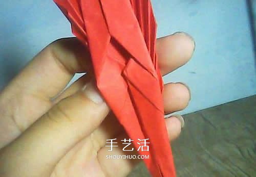儿童羽毛笔的折法图解 简单折纸羽毛笔教程(图13) 儿童羽毛笔的折法图解 简单折纸羽毛笔教程(图13)