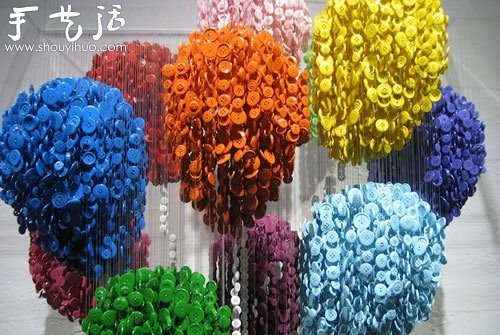 纽扣DIY的艺术作品(图2) 纽扣DIY的艺术作品(图2)