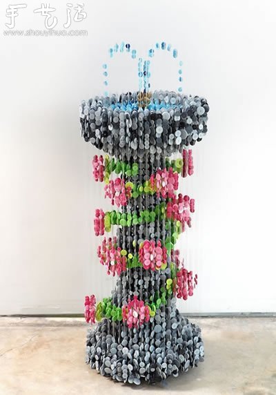纽扣DIY的艺术作品(图10) 纽扣DIY的艺术作品(图10)