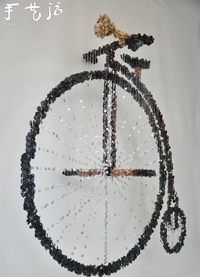 纽扣DIY的艺术作品(图11) 纽扣DIY的艺术作品(图11)
