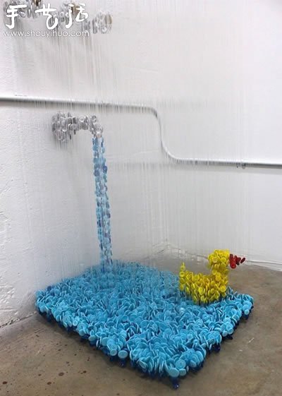 纽扣DIY的艺术作品(图12) 纽扣DIY的艺术作品(图12)