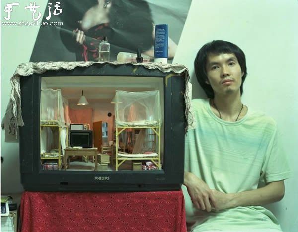 废旧电视里DIY的迷你世界(图2) 废旧电视里DIY的迷你世界(图2)