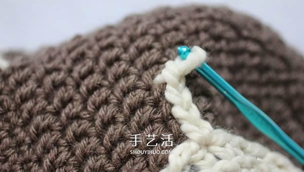 钩针编织儿童飞行员帽子 让孩子实现小小梦想(图8) 钩针编织儿童飞行员帽子 让孩子实现小小梦想(图8)